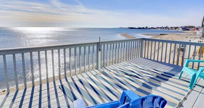 Cheerful 3 Bedroom Beach Front Cottage with Fireplace