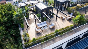 Overnatningsstedets facade