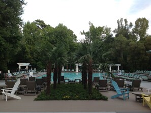 Indoor pool, outdoor pool