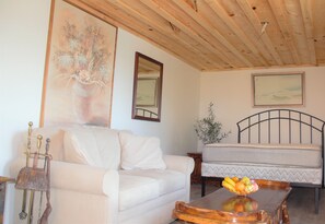 TV connectée, cheminée