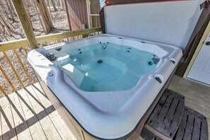 Baignoire à remous extérieure
