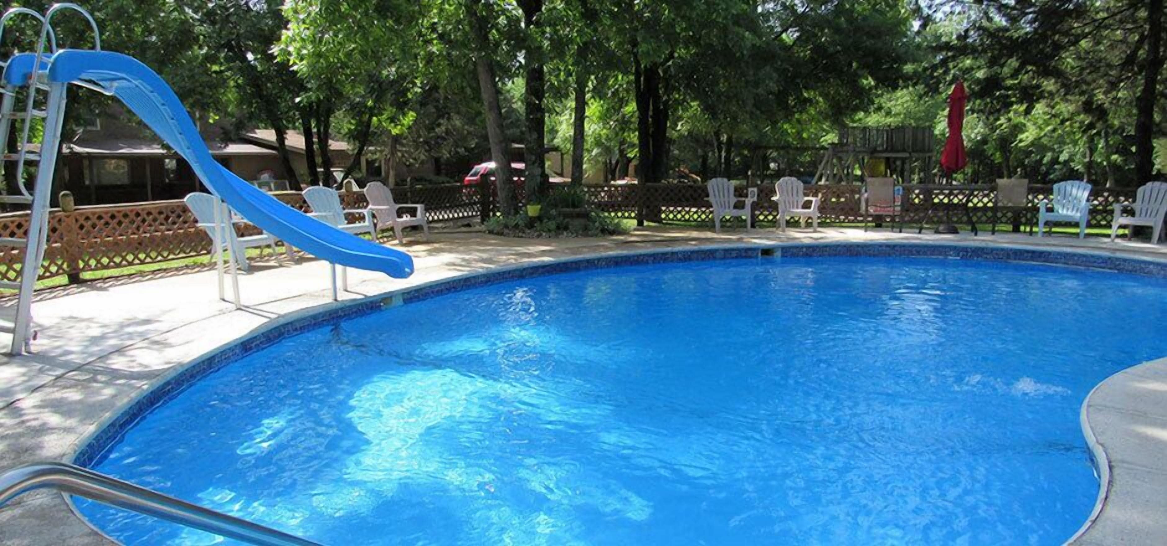 Seasonal outdoor pool