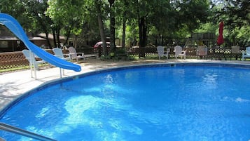 Seasonal outdoor pool