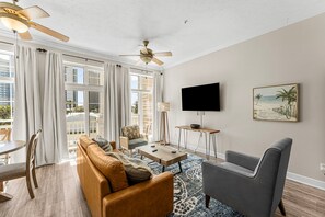 Smart TV, video games, ping pong