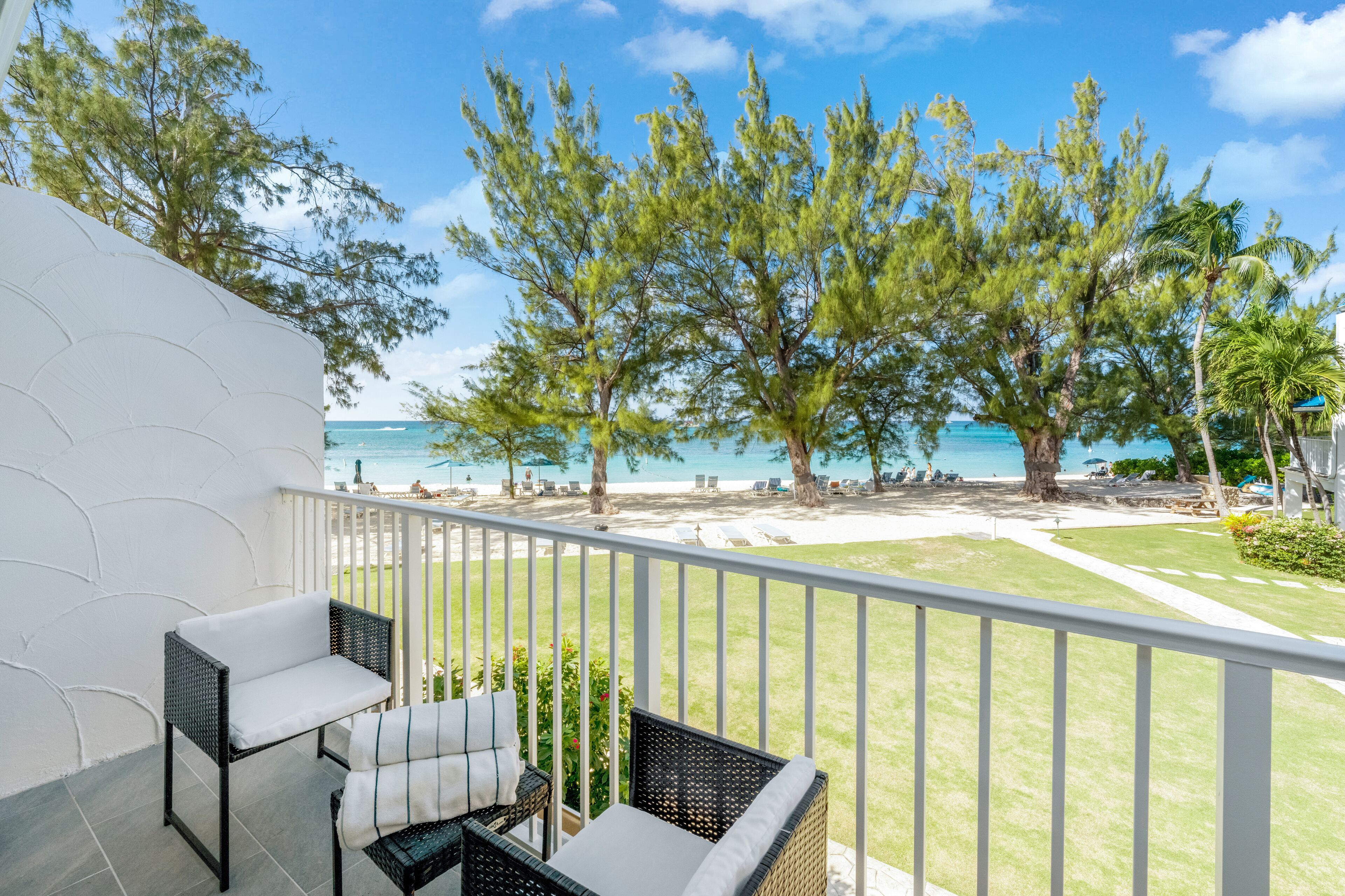 Villa, 2 Bedrooms, Oceanfront (Villa #19) | Balcony view