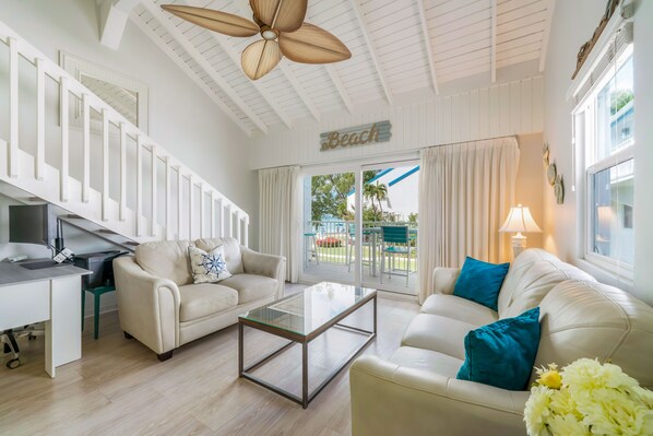 Villa, 2 Bedrooms, Ocean View (Villa #27) | Individually decorated, individually furnished, free WiFi, bed sheets - Villas of the Galleon (Seven Mile Beach)