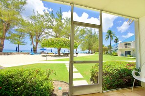 Vue sur la plage/l’océan