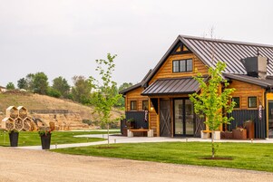 Fachada de la propiedad