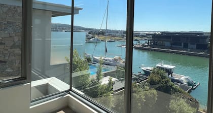Resort style waterfront living - waterfront swimming pool and private jetty.