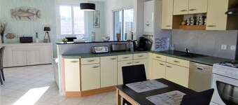House 3 rooms 4 to 6 people near the sea WIFI