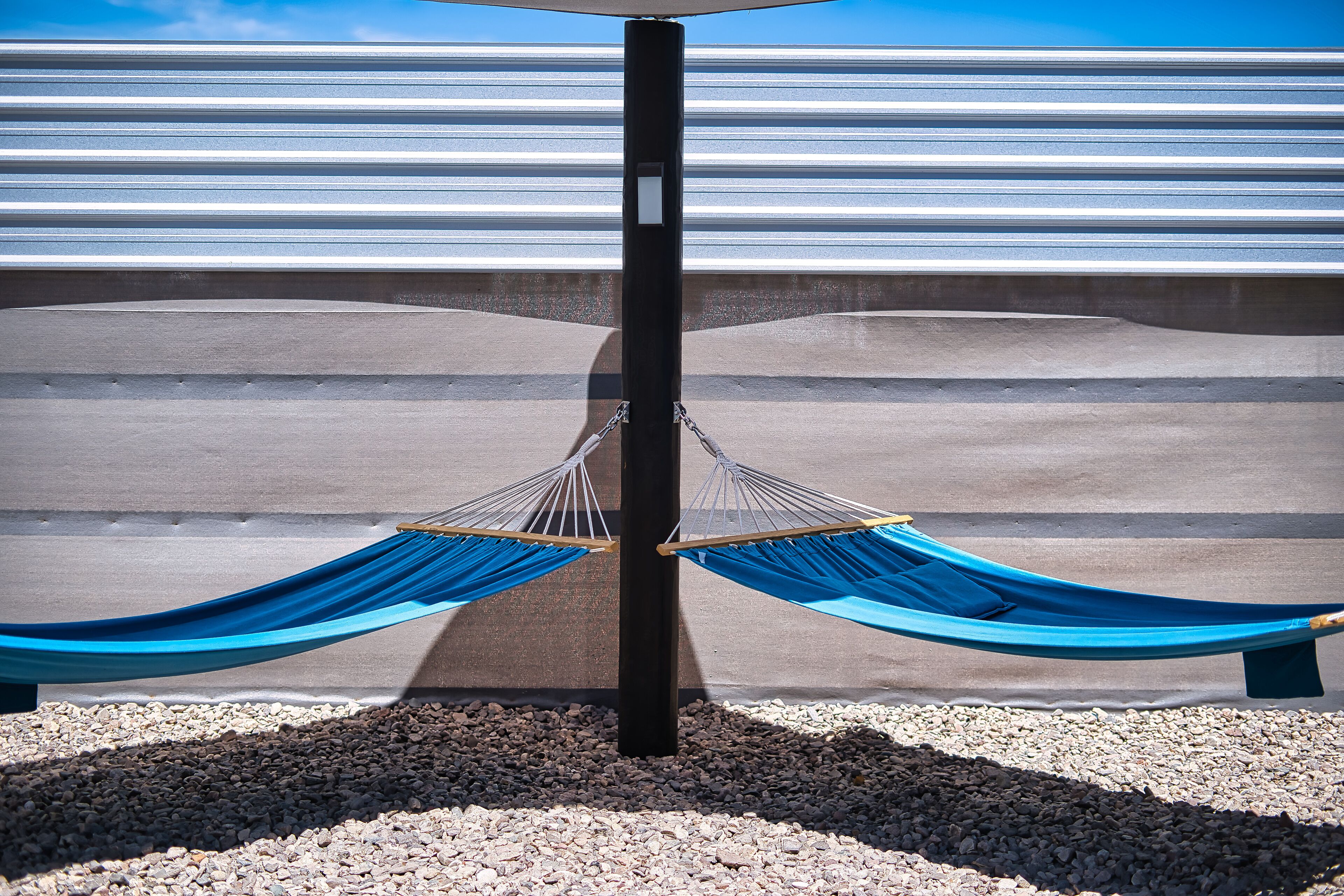 Fassade der Unterkunft