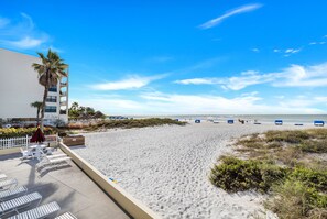 On the beach