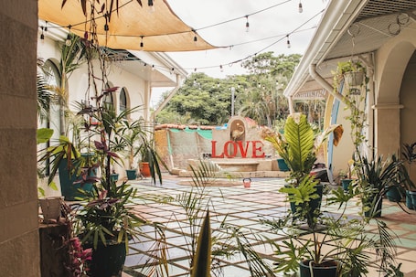 Standard Double Room, 2 Double Beds | View from room