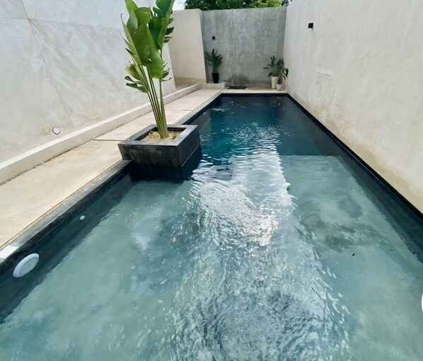 2 outdoor pools, sun loungers