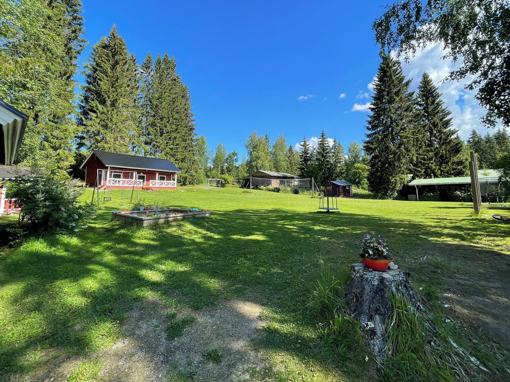 Overnattingsstedets uteområder