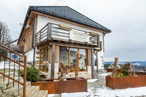 Exterior detail - Holiday flat "Landhaus Ameisberg" with mountain view, garden and Wifi (Mitternschlag)