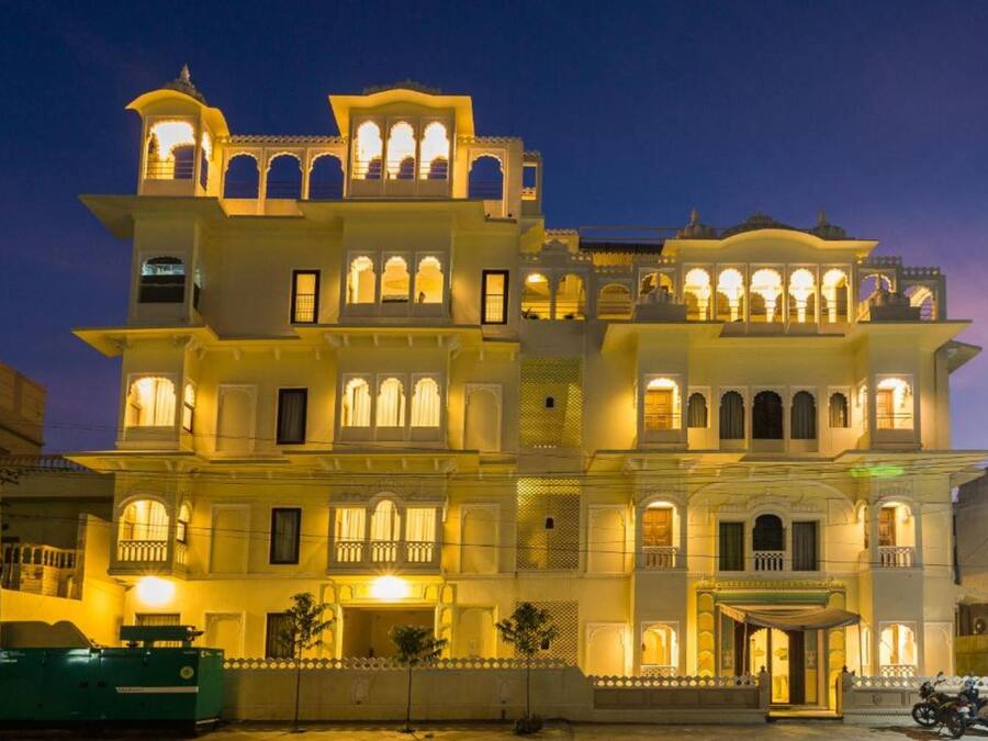 Fachada de la propiedad