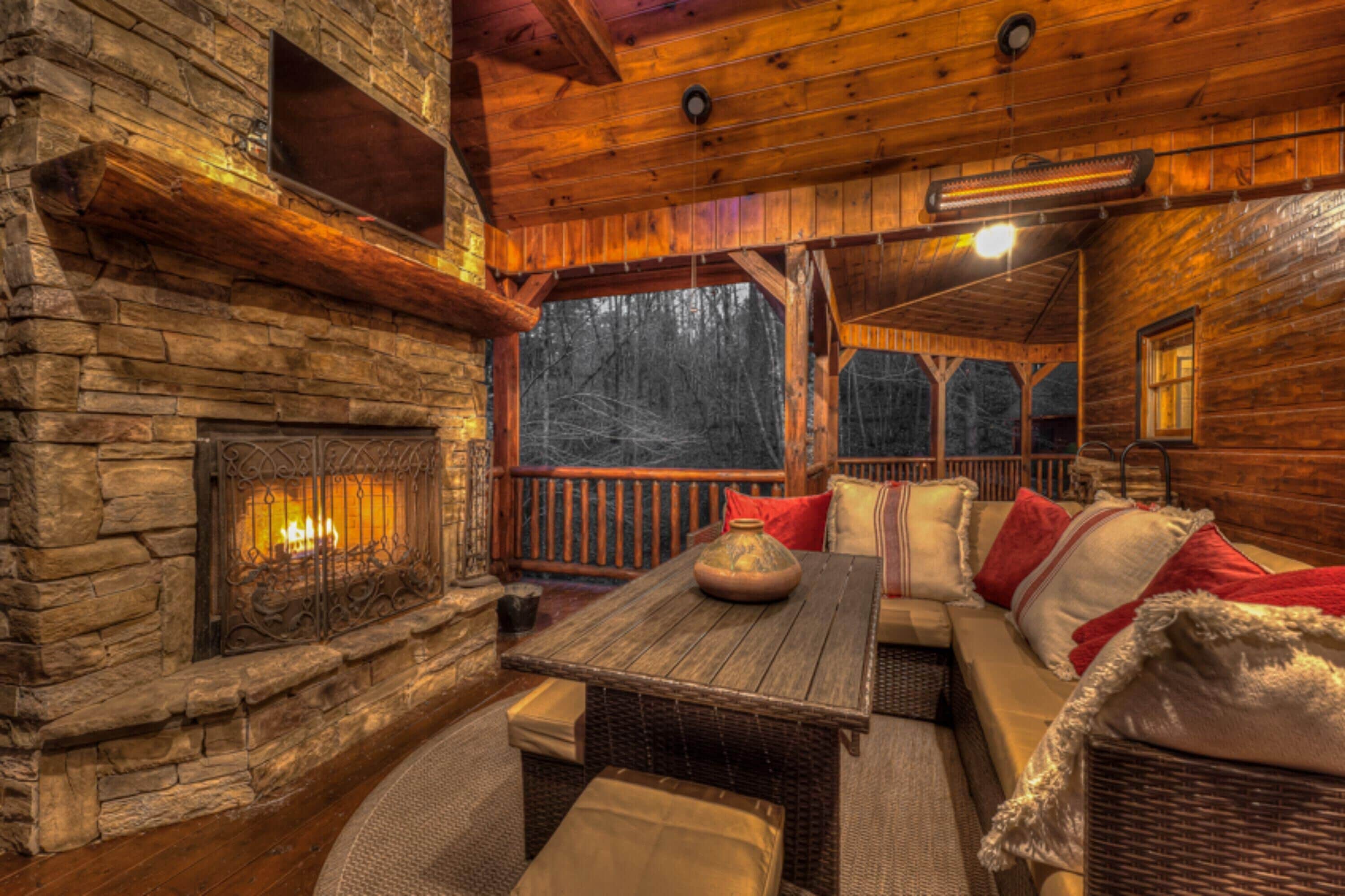 كابينة - ٣ غرف نوم | غرفة المعيشة