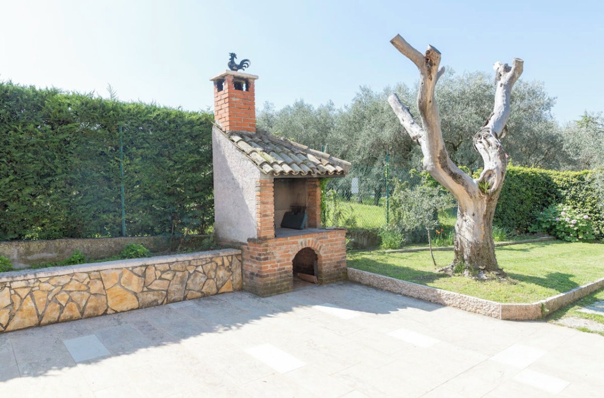 Enceinte de l’hébergement