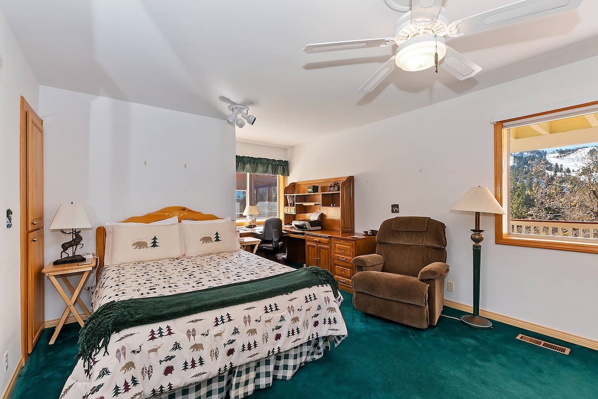 Photo 22 of Moonlight Mountain Retreat by Destination Big Bear: Custom Home! Amazing Lake and Ski Slope Views! HOT TUB! Foosball!