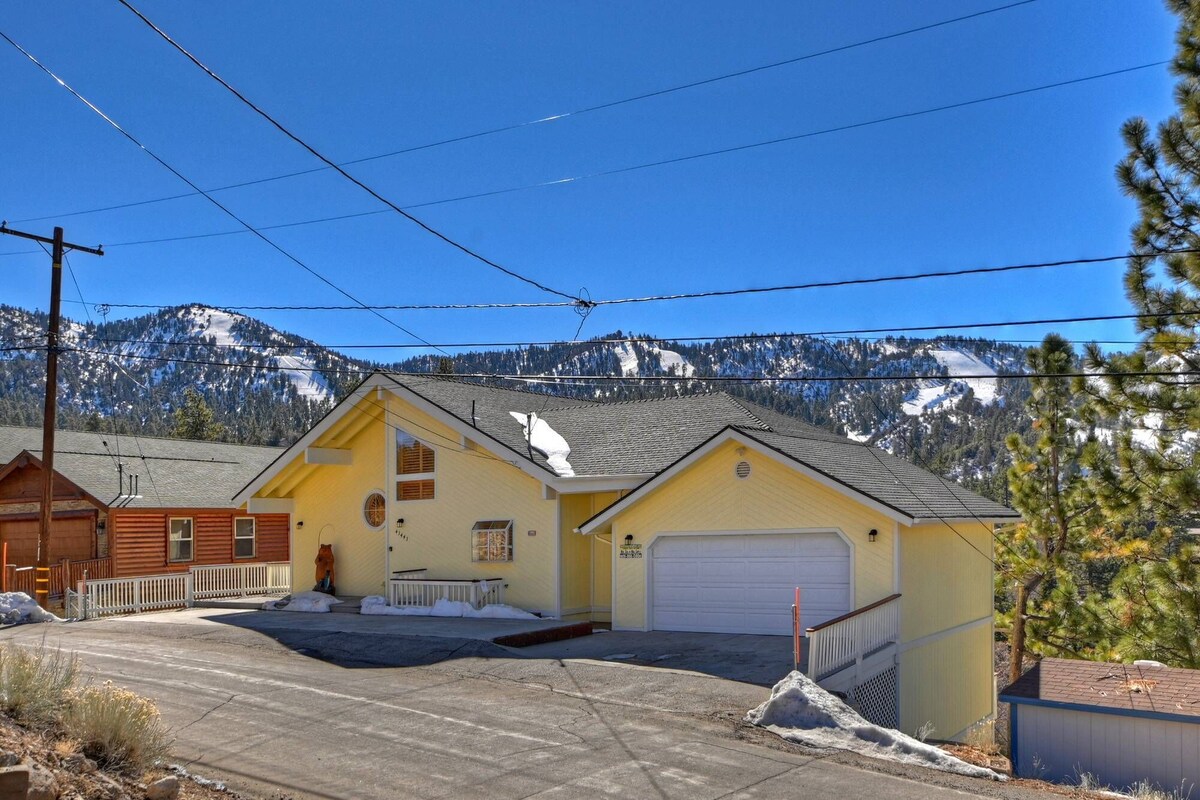 Photo 43 of Moonlight Mountain Retreat by Destination Big Bear: Custom Home! Amazing Lake and Ski Slope Views! HOT TUB! Foosball!