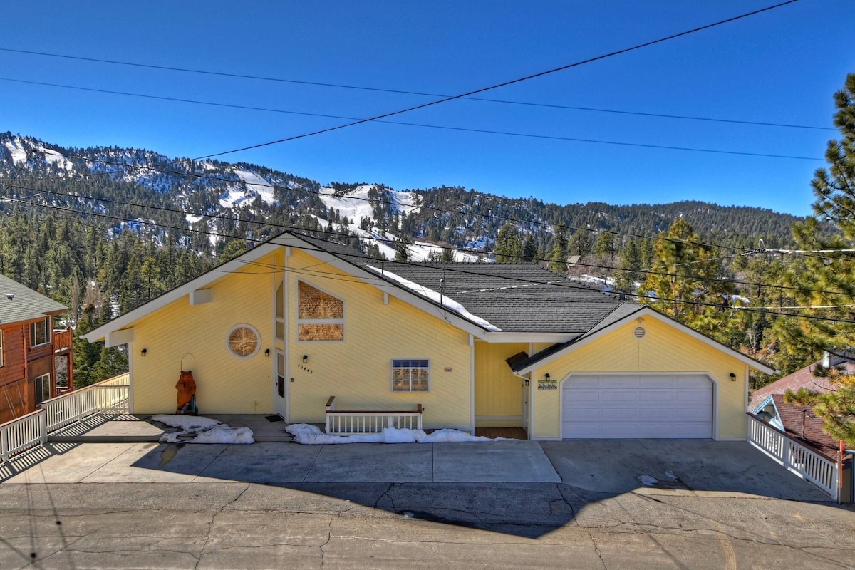 Photo 41 of Moonlight Mountain Retreat by Destination Big Bear: Custom Home! Amazing Lake and Ski Slope Views! HOT TUB! Foosball!
