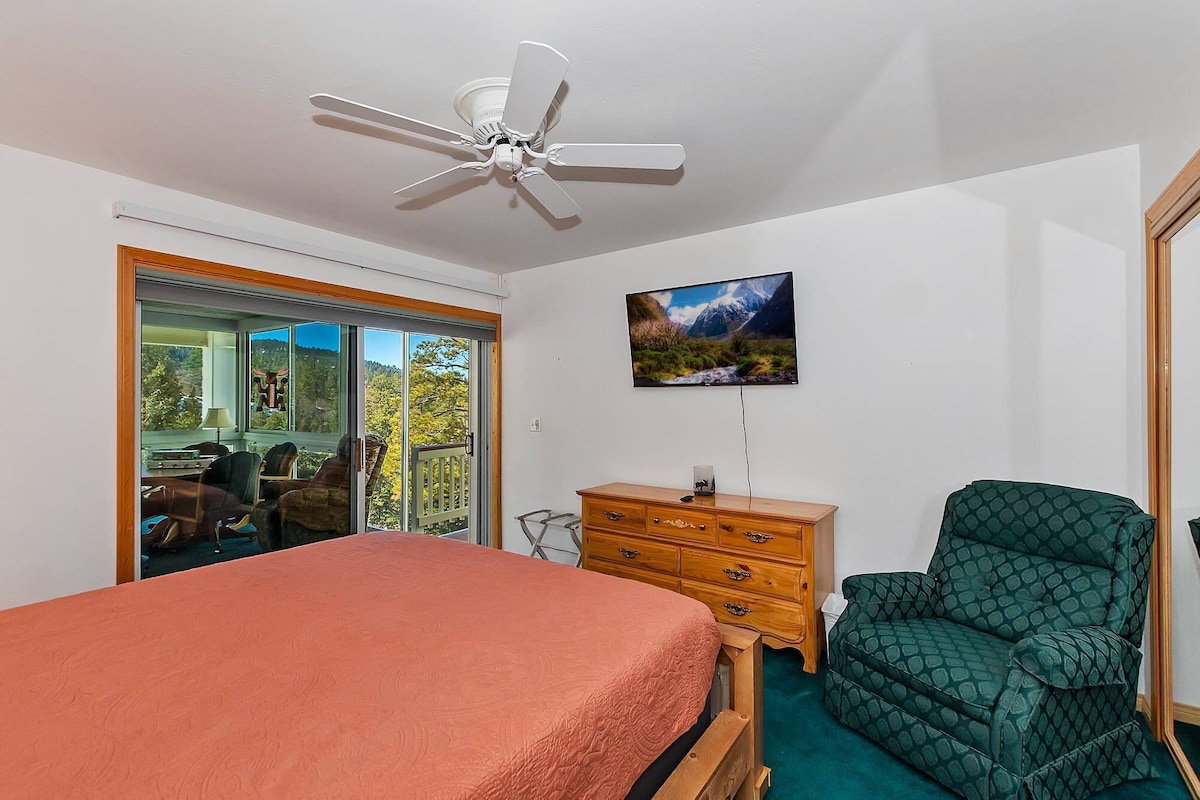 Photo 27 of Moonlight Mountain Retreat by Destination Big Bear: Custom Home! Amazing Lake and Ski Slope Views! HOT TUB! Foosball!