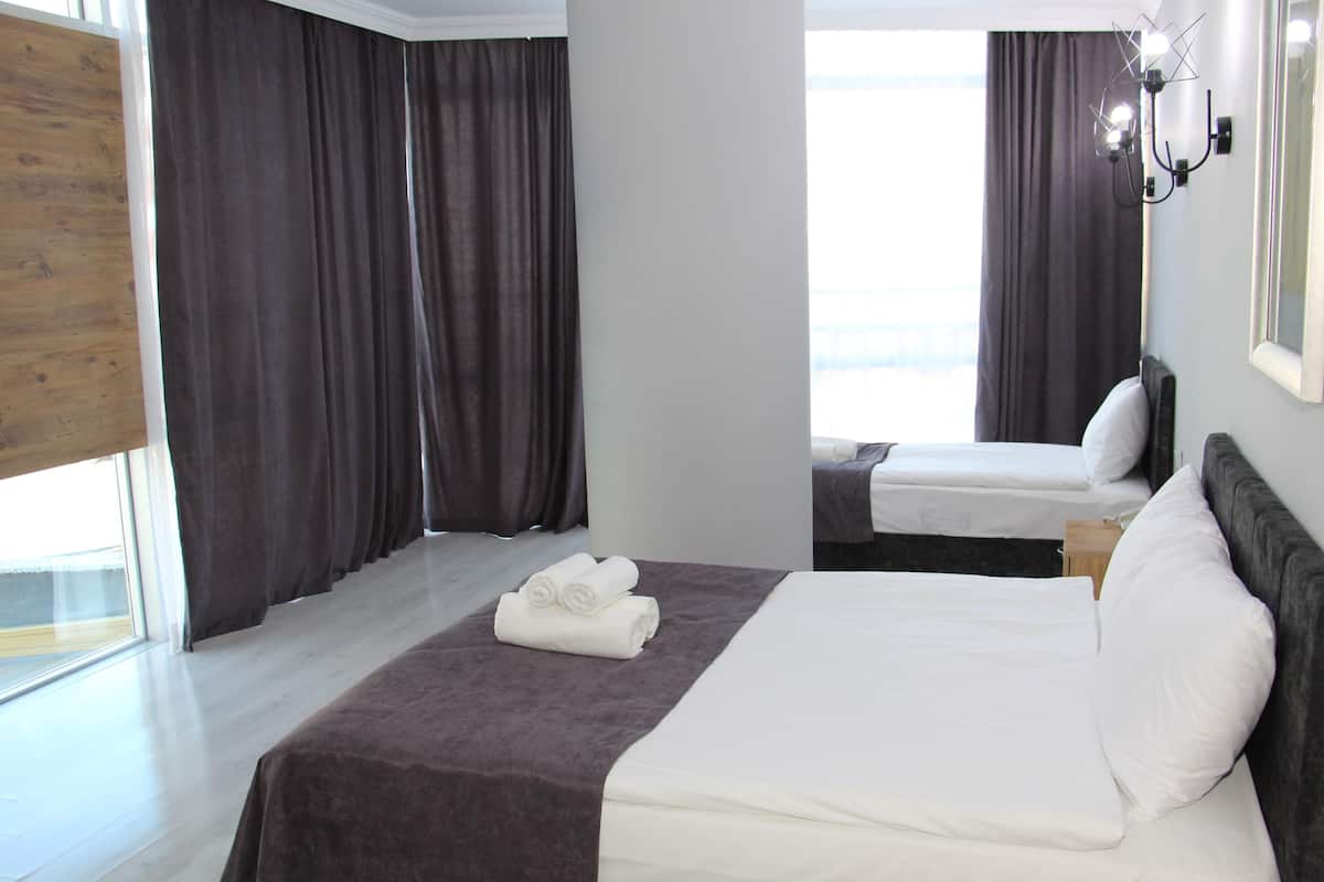 Minibar, lydisolering, gratis Wi-Fi, sengetøj