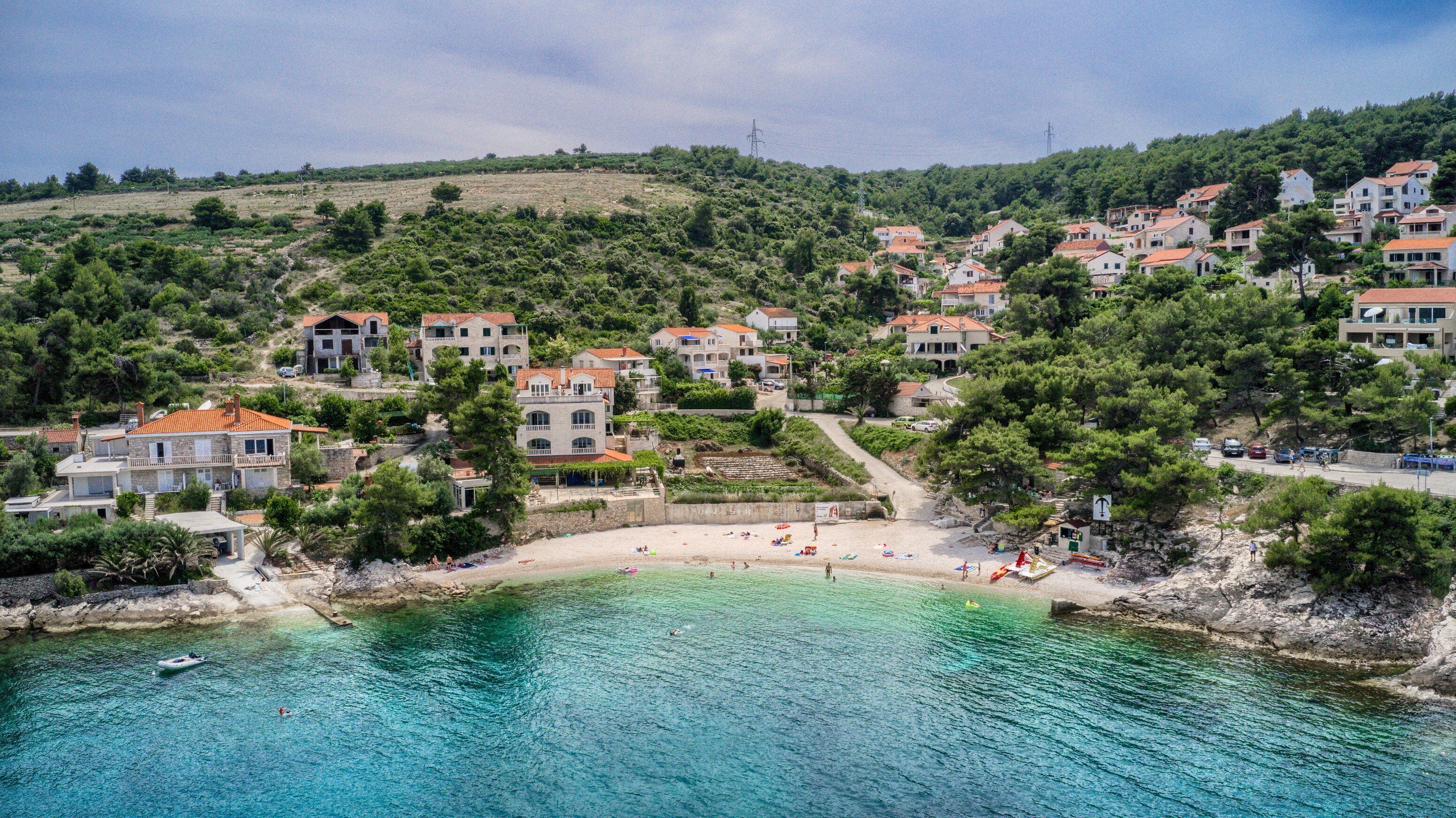 Lägenhet (One bedroom apartment with terrace an) | Utsikt från boendet