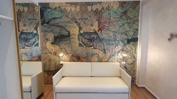 奢華客房, 非吸煙房, 海景 | 1 間睡房、埃及棉床單、高級寢具、記憶棉床墊