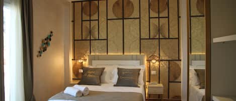 Superior Double or Twin Room, Sea View | 1 bedroom, Egyptian cotton sheets, premium bedding, memory foam beds