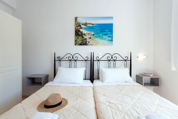 1 makuuhuone, silitysrauta/-lauta, ilmainen Wi-Fi, vuodevaatteet