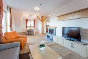 Departamento familiar | Área de sala de estar | Televisión LCD 