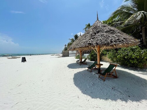 Boutique hotel with a private beach in Matemwe Kigomani, Zanzibar.