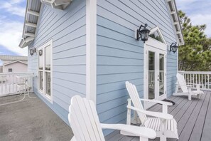 Terrace/patio - Private Pool-4 bikes (Santa Rosa Beach)