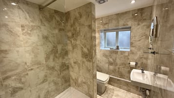 Double Room, Ground Floor (Self Contained Unit) | Bathroom | Towels