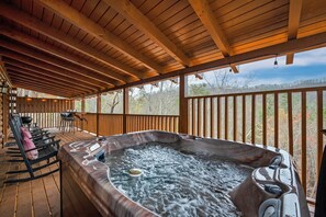 Baignoire à remous extérieure