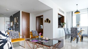 Quarto casal família | Área de estar