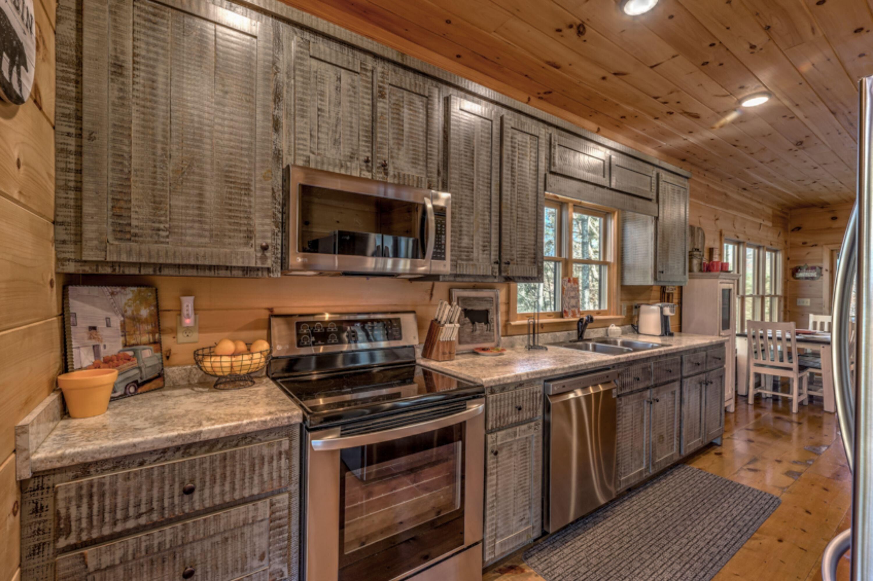 Nhà, 2 phòng ngủ, quang cảnh núi | Bếp riêng