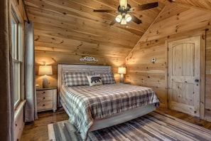 Room - Knotty Barn by Escape to Blue Ridge (Cherry Log)