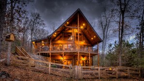 House, 3 Bedrooms, Mountain View | Exterior - Woodland Haven by Escape to Blue Ridge (Mineral Bluff)