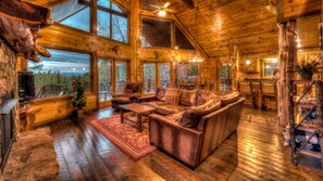 Interior - Woodland Haven by Escape to Blue Ridge (Mineral Bluff)