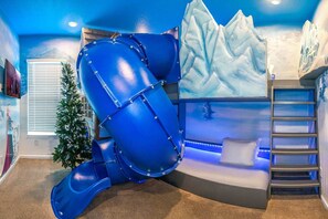 Interior - Home w/ Treehouse RM, Bowling, Gamer Themed BR, Theater & Game Loft, Near Parks (Davenport)