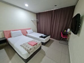 Habitación Deluxe con 2 camas individuales, 2 camas individuales | Wifi gratis y ropa de cama