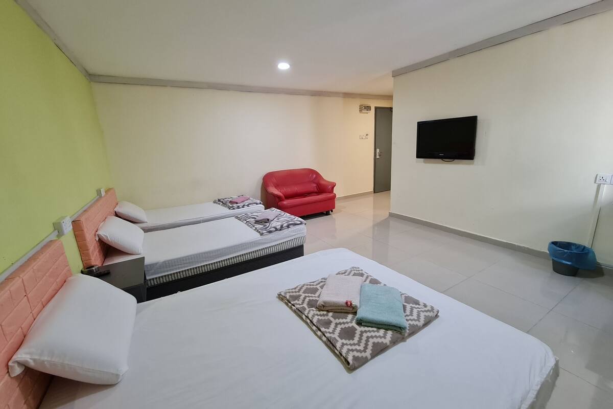 Suite familiar | Wifi gratis y ropa de cama