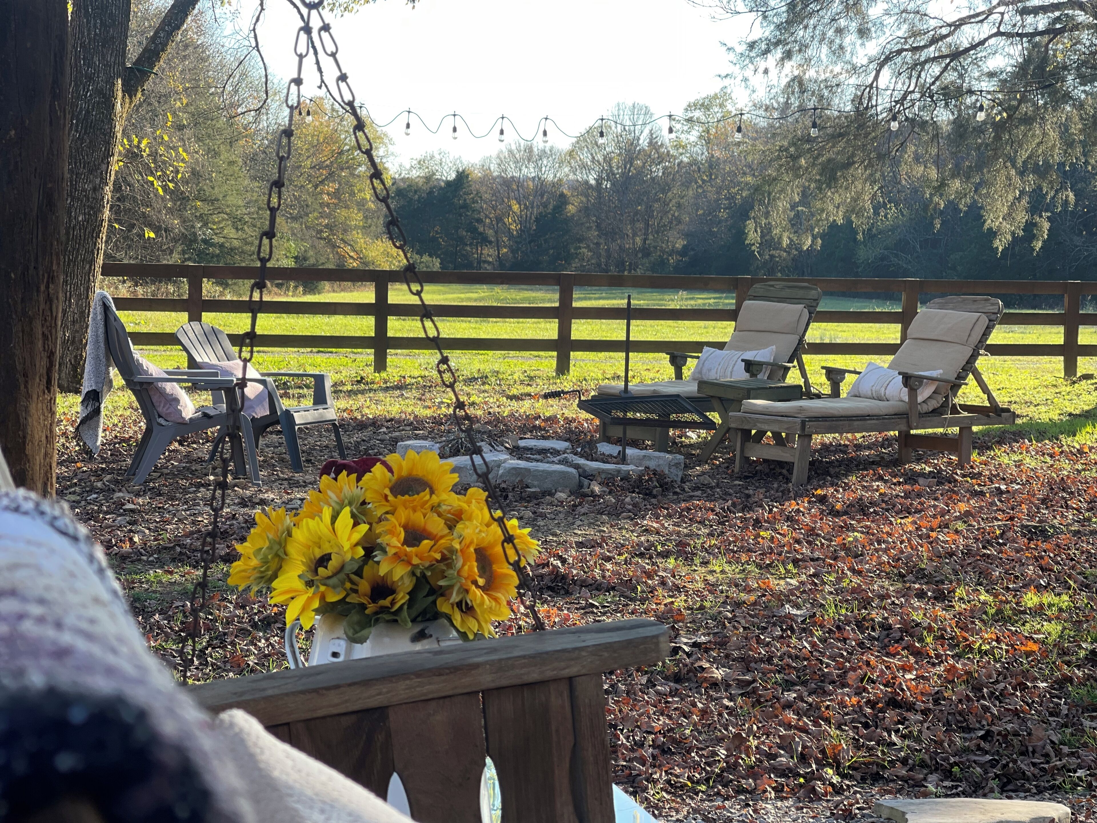Enceinte de l’hébergement