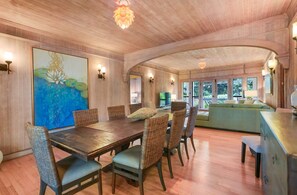 Dining - Lush Poipu Oasis, 4 Bed 4 Bath With Hot Tub, Beach Walk, A/C, Sunsets, & Surf (Koloa)