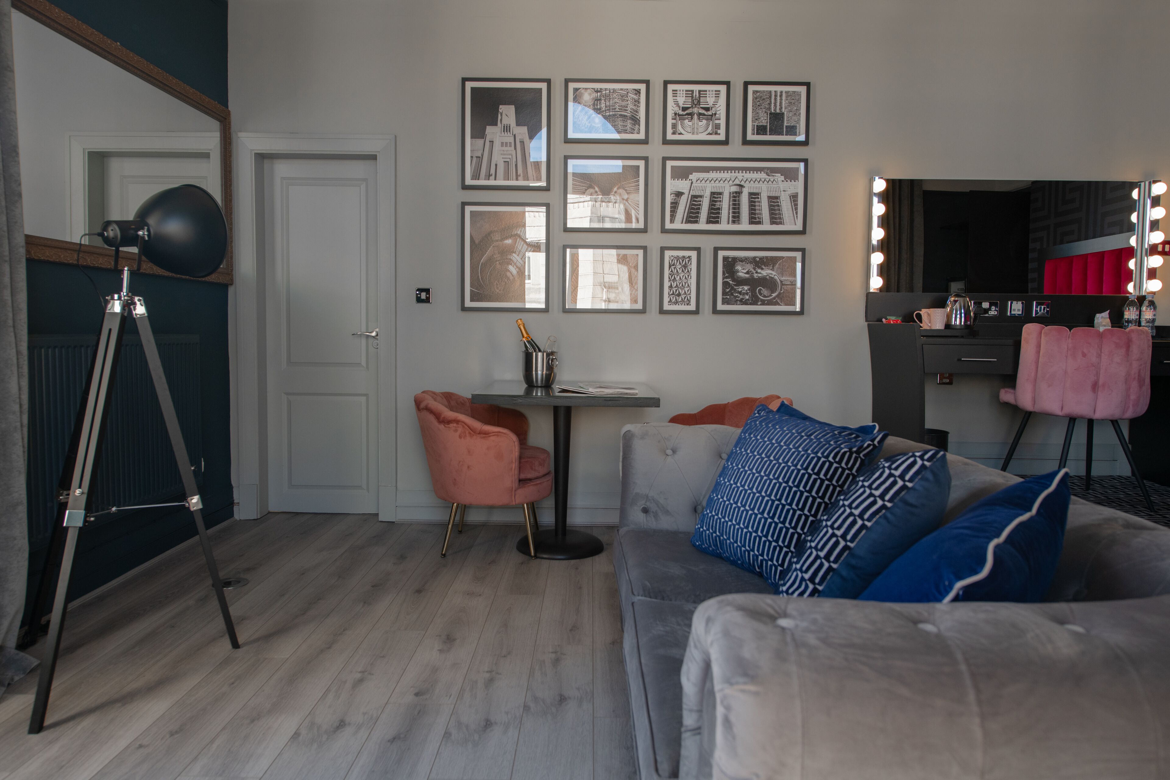 executive suite, 1 king bed | select comfort beds, minibar, desk, laptop workspace