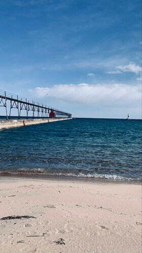 Nestled in the woods among the sand dunes