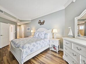2 bedrooms, iron/ironing board, Internet, bed sheets - 1505 SeaCrest ~ Renovated for 2022 Season! 5th Floor Ocean and Pool Views! (Hilton Head Island)